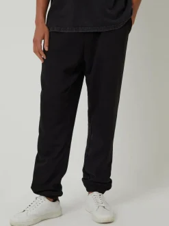 Threadbare Black Relaxed Fit Cuffed Joggers Sale