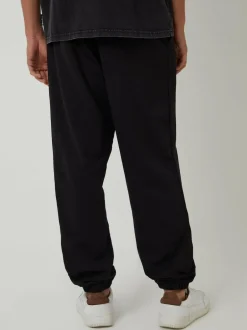 Threadbare Black Relaxed Fit Cuffed Joggers Sale