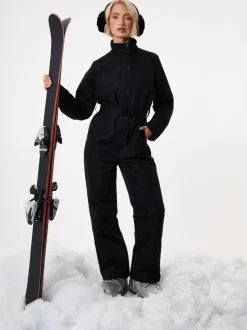 Threadbare Black Ski Jumpsuit Best