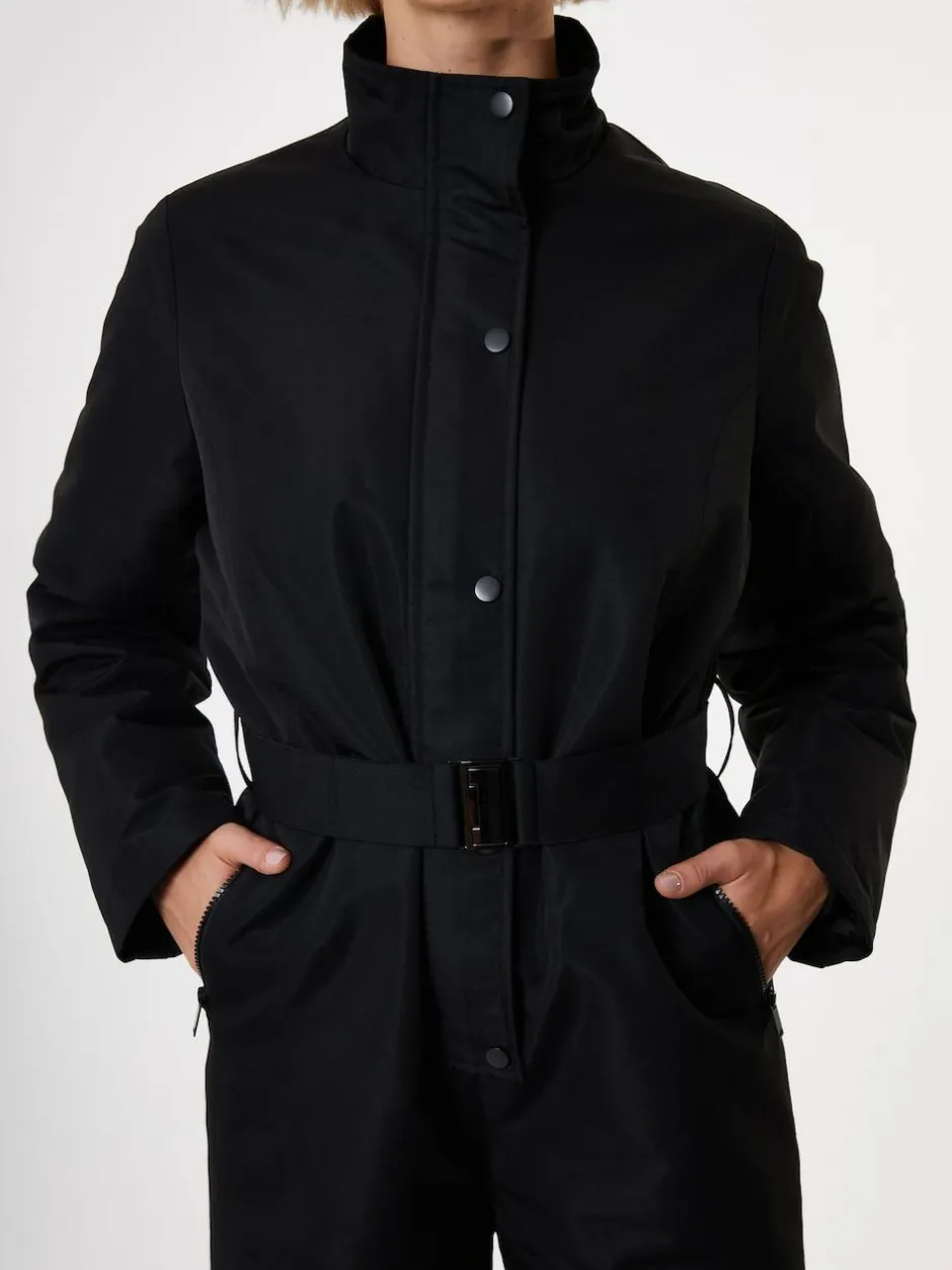 Threadbare Black Ski Jumpsuit Best