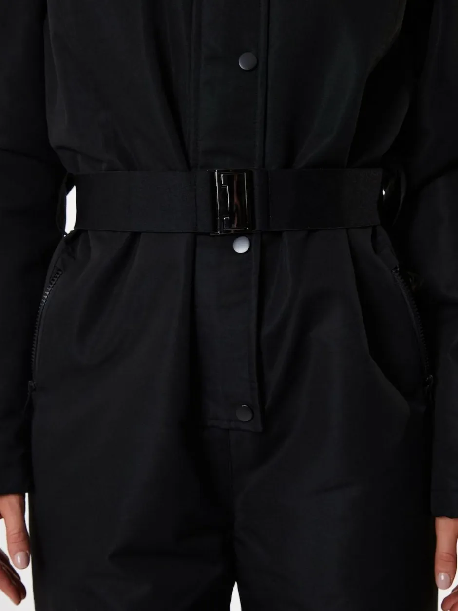 Threadbare Black Ski Jumpsuit Best