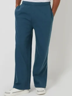 Threadbare Wide Leg Joggers Blue Clearance