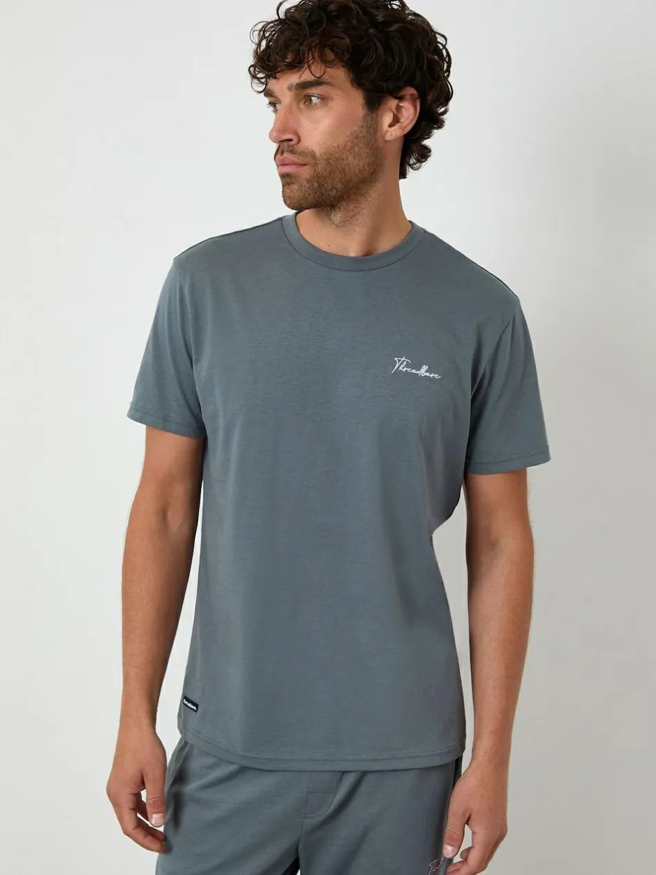 Threadbare Light Grey Pyjamas Set Outlet