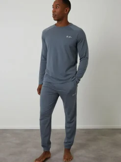 Threadbare Sweatshirts & Joggers Lounge 2 Piece Set Sky Blue Outlet