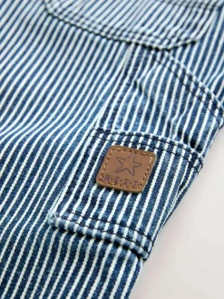 Next Ticking Stripe Dungarees (3mths-7yrs) Hot