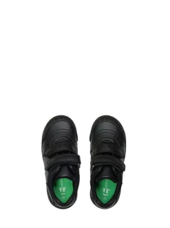 Toezone Boys Dex Dinosaur Print Black School Shoes Best