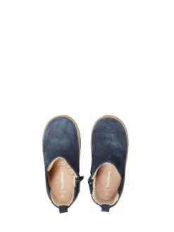 Toezone Sam Boys Suede Leather Gusset and Zip Boots Hot