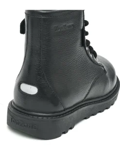 Toezone Storm Boys Leather Ortholite Ankle Black Boots Hot