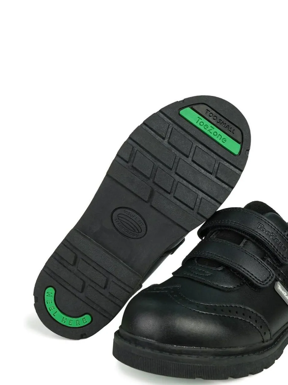 Toezone Theo Boys School Shoes Outlet