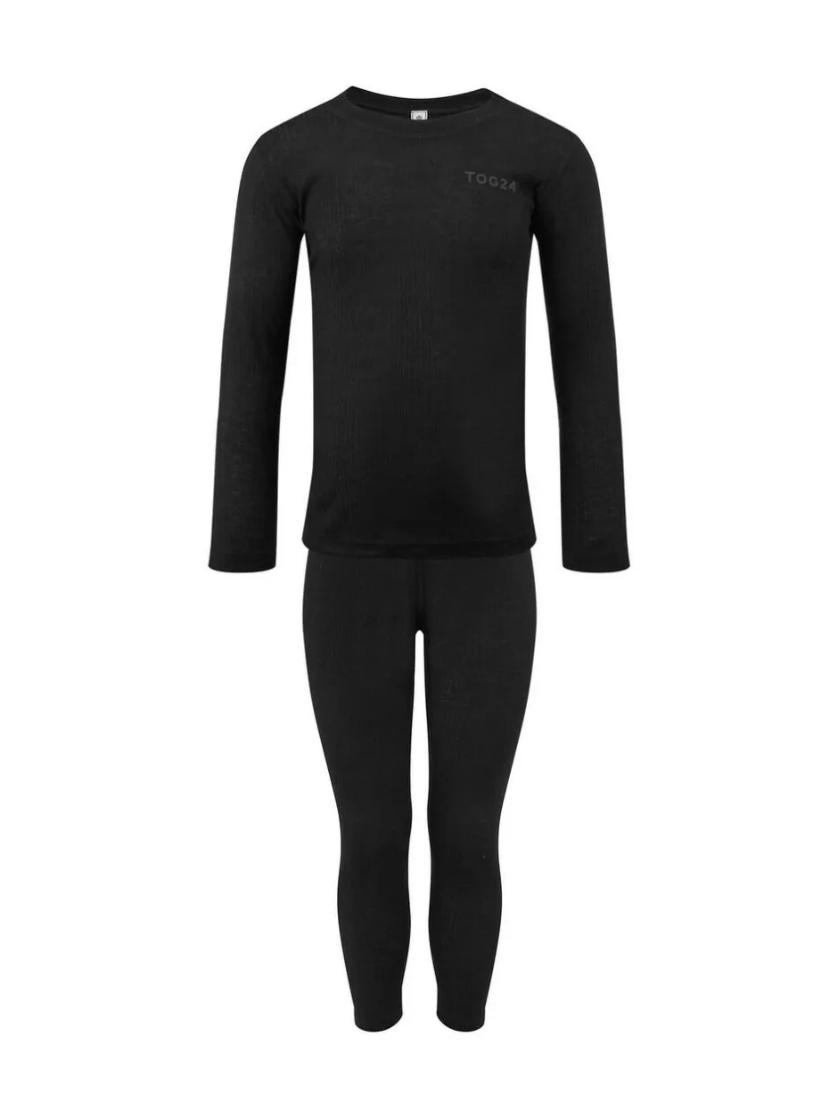 Tog 24 Black Darley Thermal Baselayer Set Discount