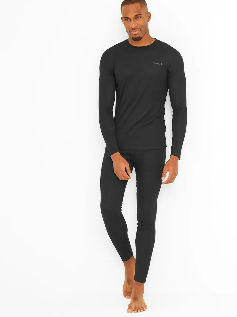 Tog 24 Black Darley Thermal Baselayer Set Outlet