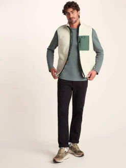 Tog 24 Mens Evan Sherpa Gilet Cream New