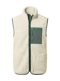 Tog 24 Mens Evan Sherpa Gilet Cream New