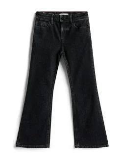 Tommy Hilfiger Black Black Flared Leg Jeans New
