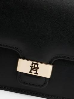 Tommy Hilfiger Heritage Monogram Plaque Clutch Black Online