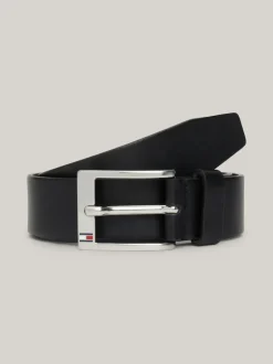Tommy Hilfiger Black Leather Aly Belt