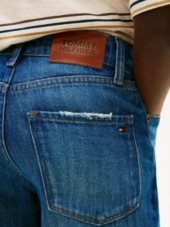 Tommy Hilfiger Blue Distressed Loose Jeans Online