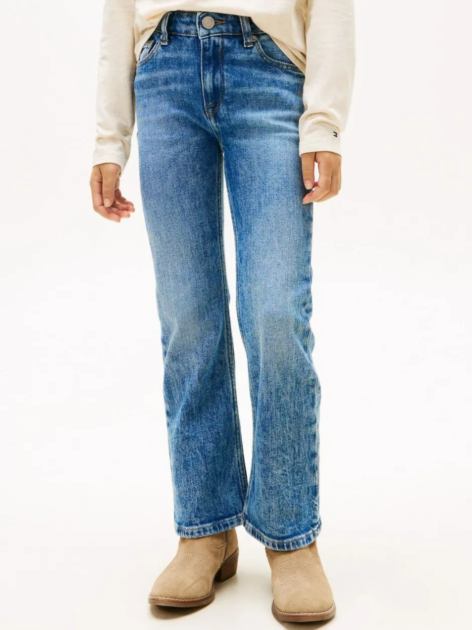 Tommy Hilfiger Blue Flare Vintage Jeans Outlet