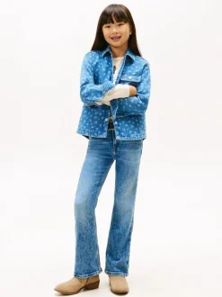 Tommy Hilfiger Blue Flare Vintage Jeans Outlet