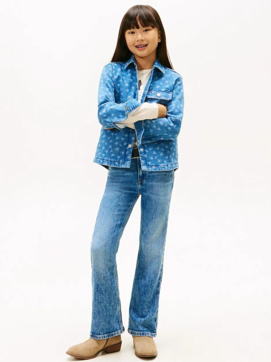 Tommy Hilfiger Blue Flare Vintage Jeans Outlet