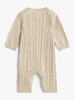 Tommy Hilfiger Brown Cable Knit Relaxed Bodysuit Online