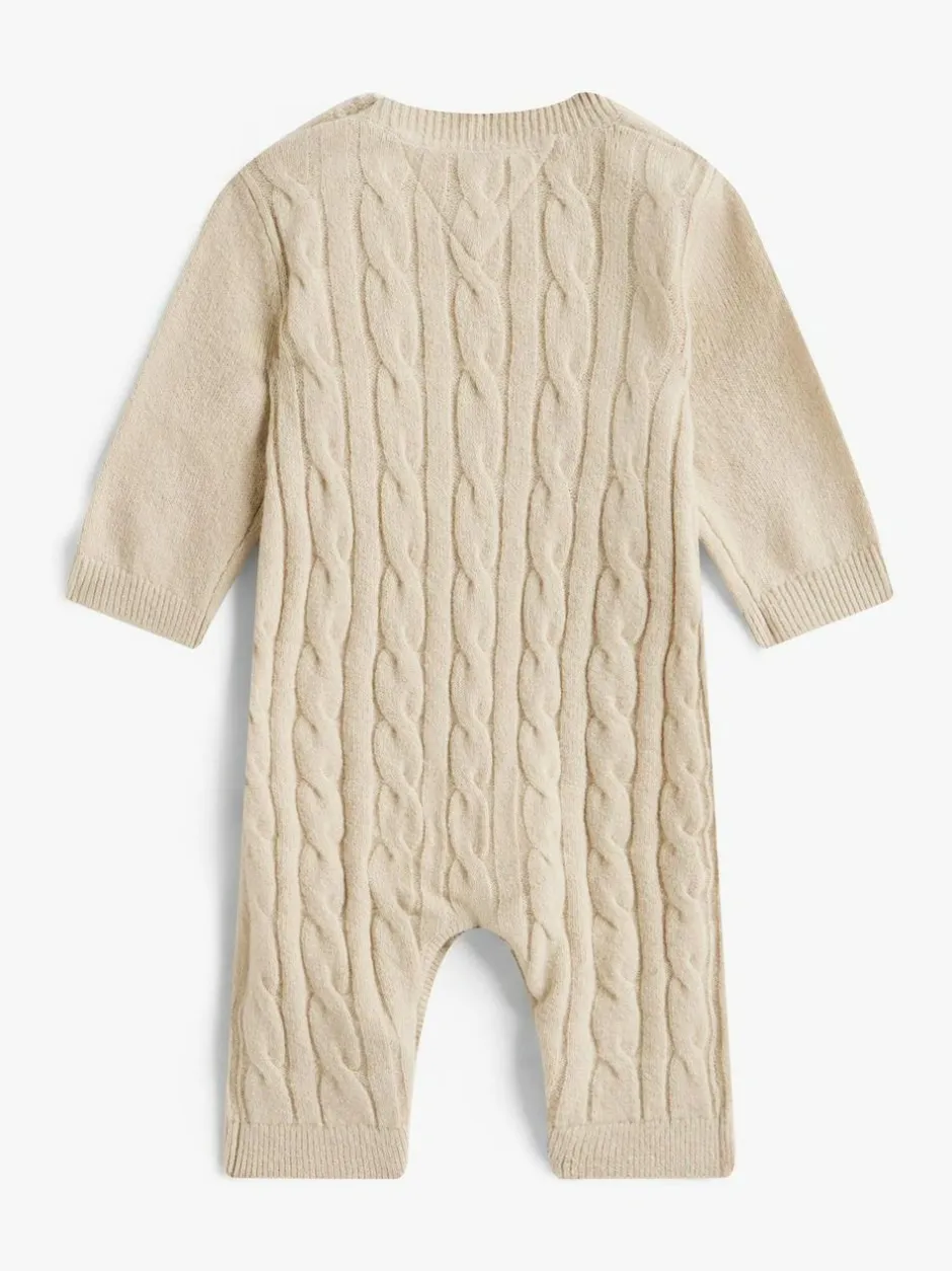 Tommy Hilfiger Brown Cable Knit Relaxed Bodysuit Online