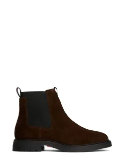 Tommy Hilfiger Brown Lightweight Suede Chelsea Boots Best