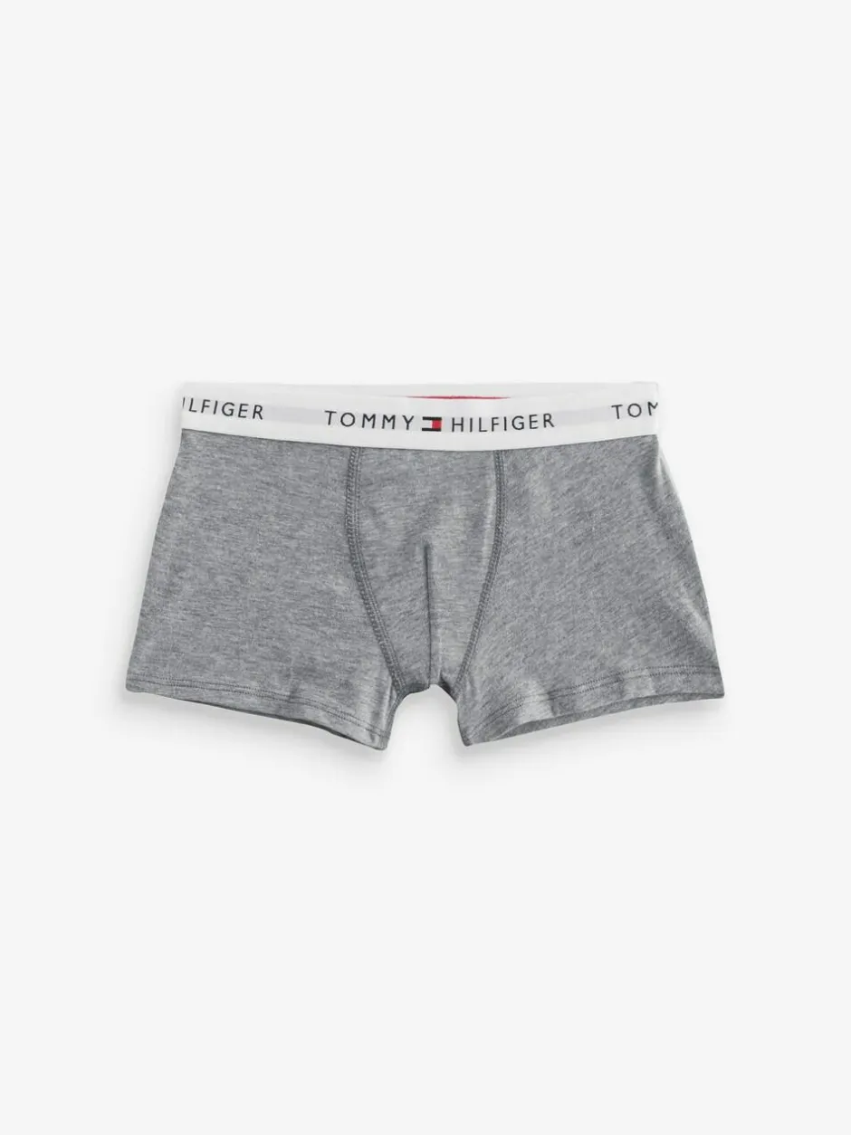 Tommy Hilfiger Chalk White Signature Essential Boxer Briefs 3 Pack Outlet
