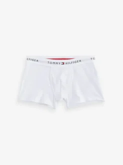 Tommy Hilfiger Chalk White Signature Essential Boxer Briefs 3 Pack Outlet