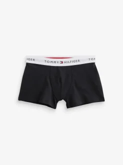 Tommy Hilfiger Chalk White Signature Essential Boxer Briefs 3 Pack Outlet