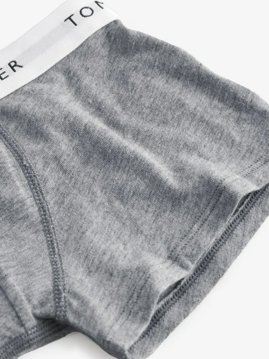 Tommy Hilfiger Chalk White Signature Essential Boxer Briefs 3 Pack Outlet
