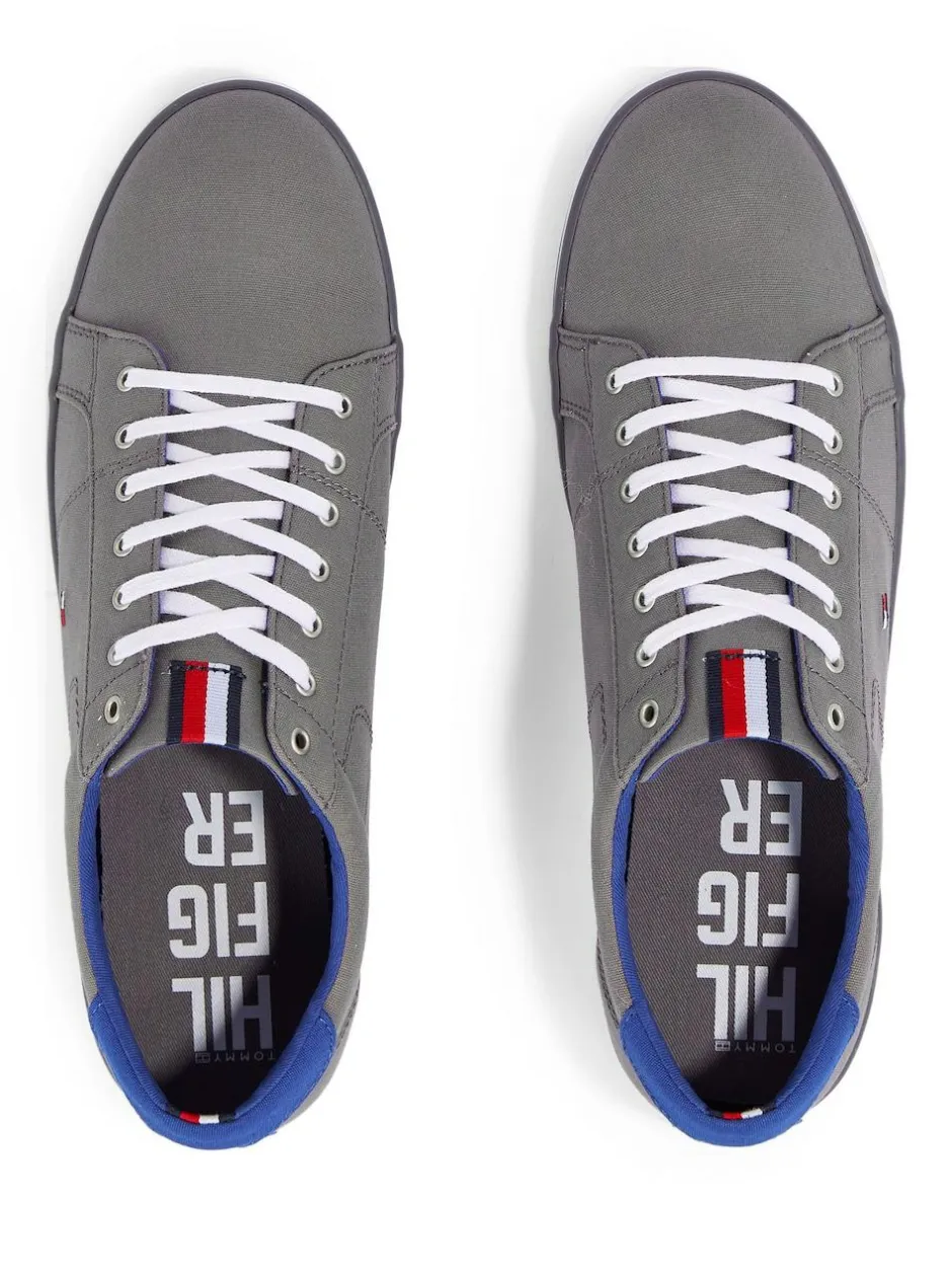 Tommy Hilfiger Essential Harlow Trainers Grey New