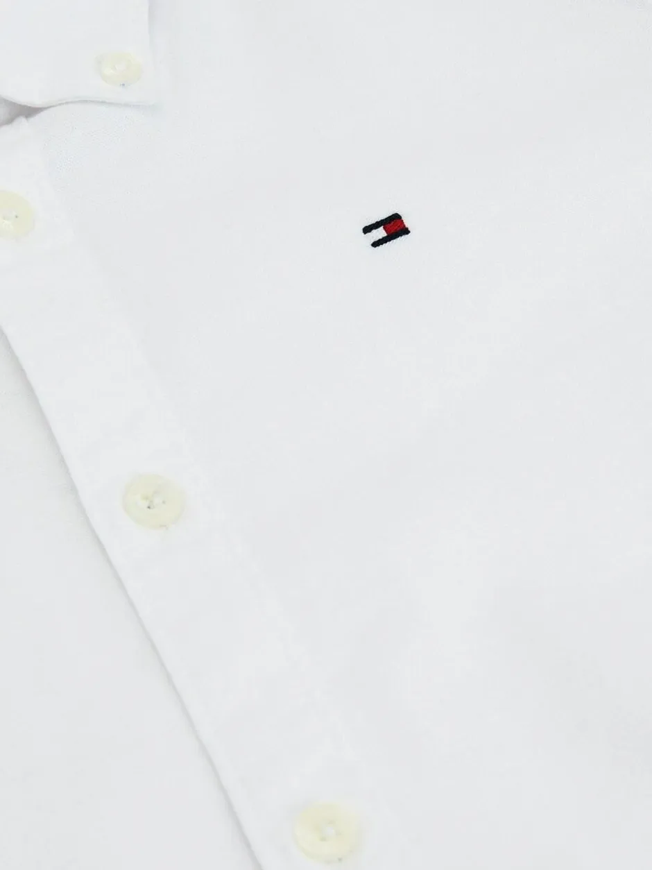 Tommy Hilfiger Stretch Oxford Shirt White Sale