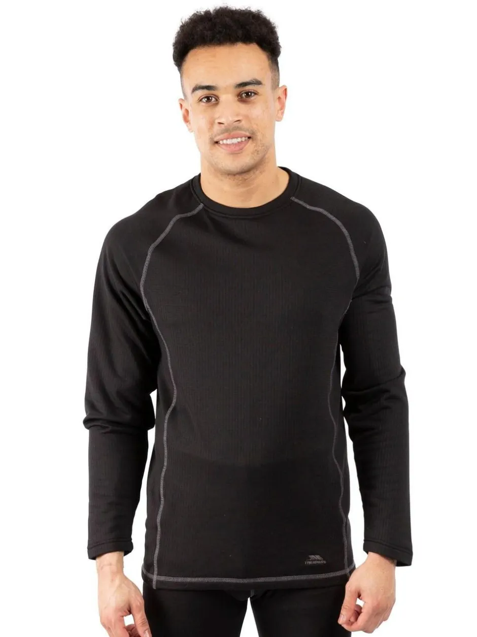 Trespass Adults Sandler Black Base Layer Set Best