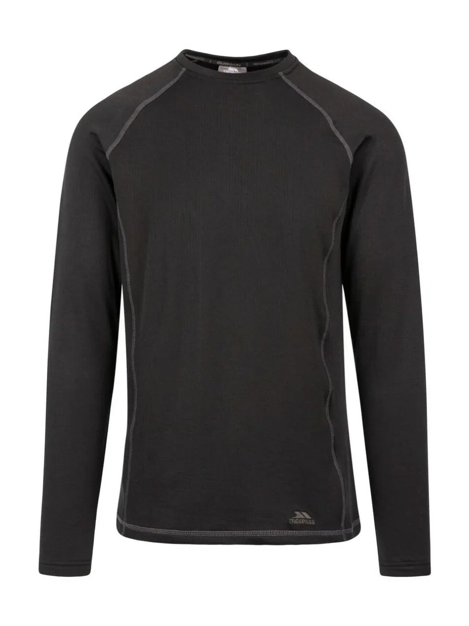 Trespass Adults Sandler Black Base Layer Set Best