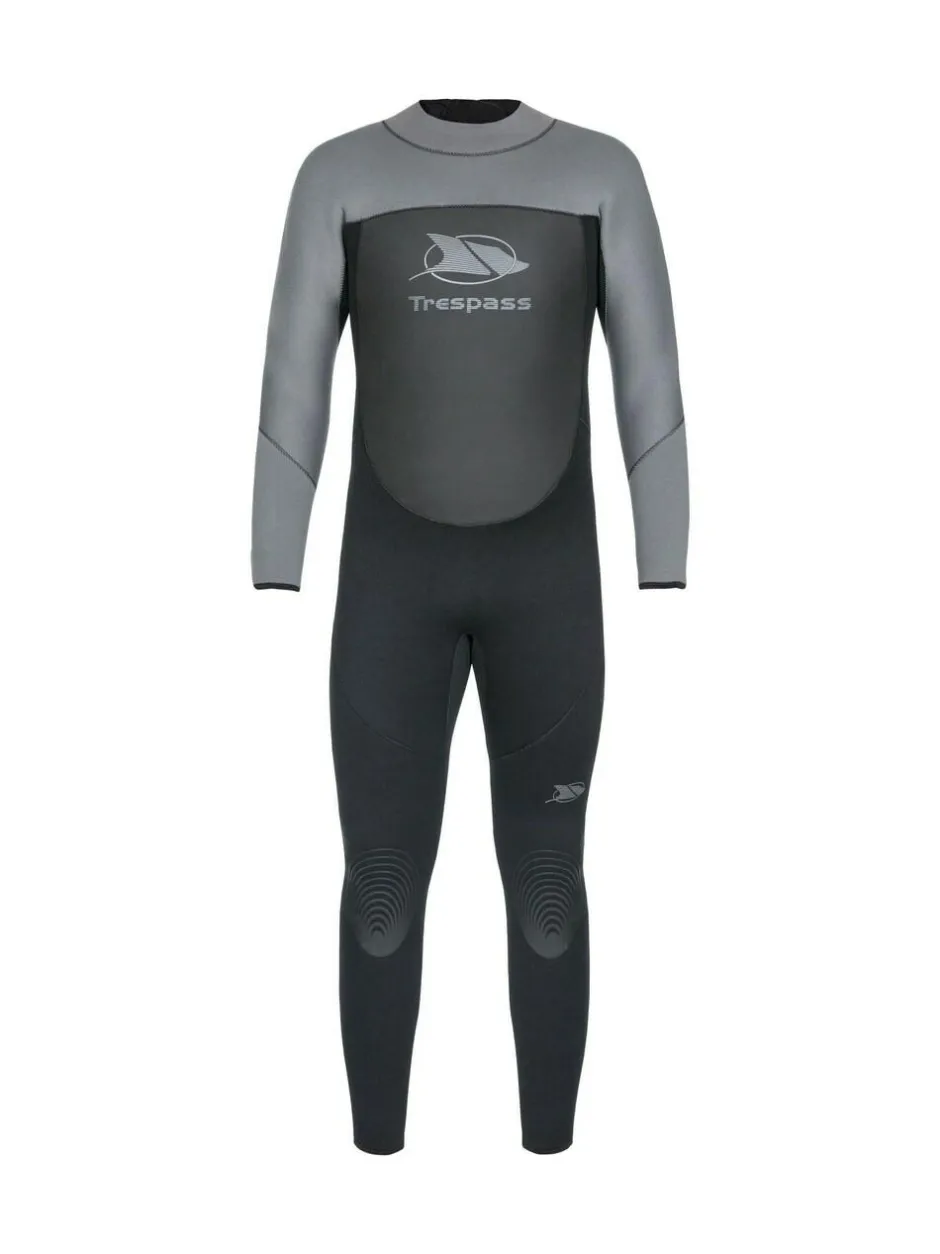 Trespass Male Lakee 5Mm Full Black Wetsuit Best