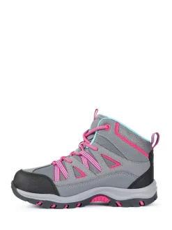 Trespass Unisex Grey Gillon II Mid Cut Boots Outlet