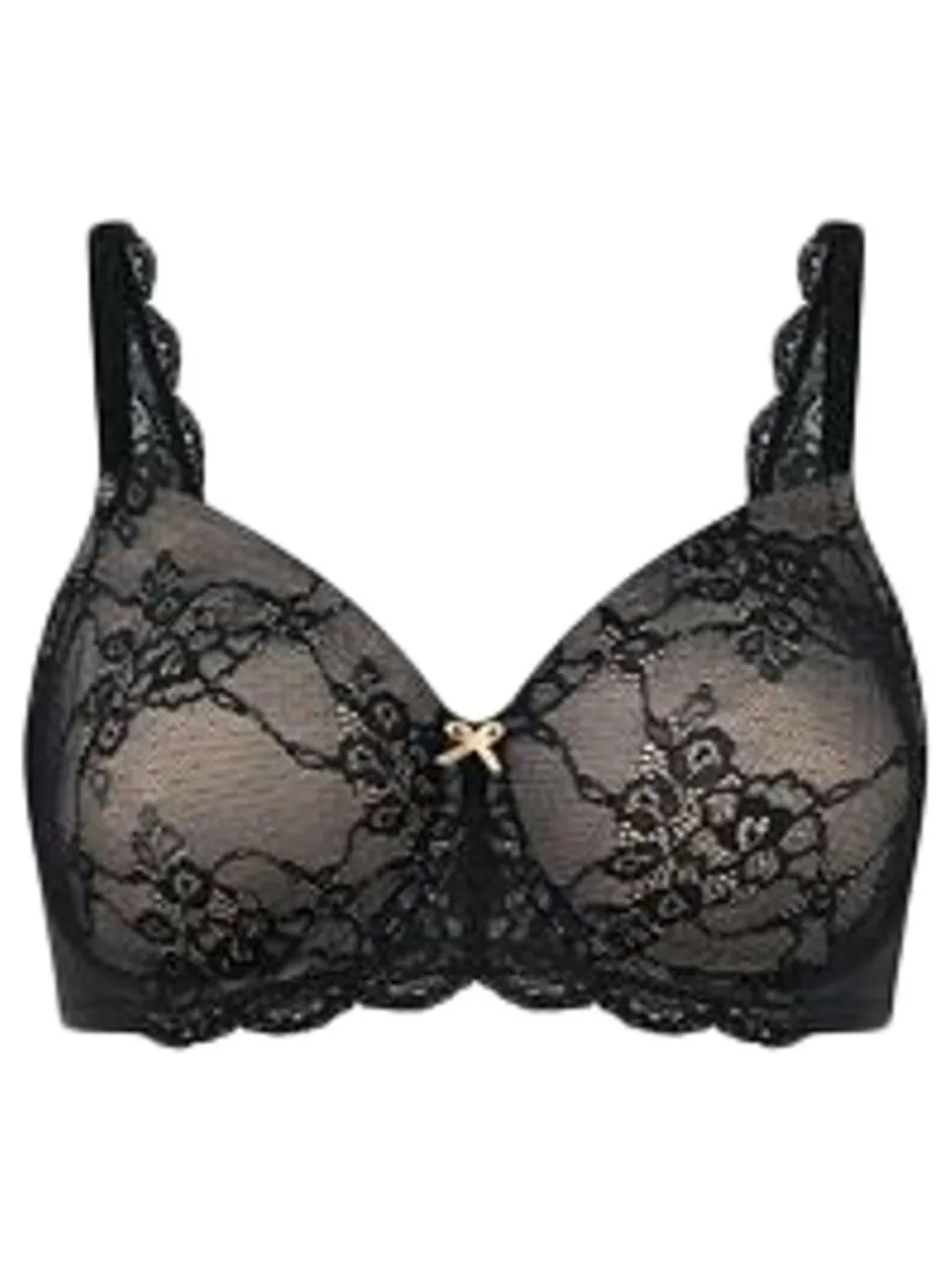 Triumph ® Contouring Sensation Minimiser Bra Black New