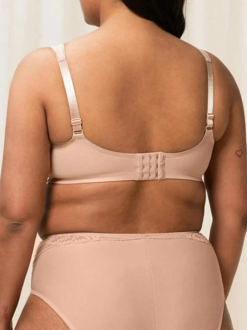 Triumph Modern Soft Cotton Non Wired Bra Nude Discount