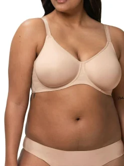 Triumph Nude Urban Microfibre Minimizer Bra Clearance