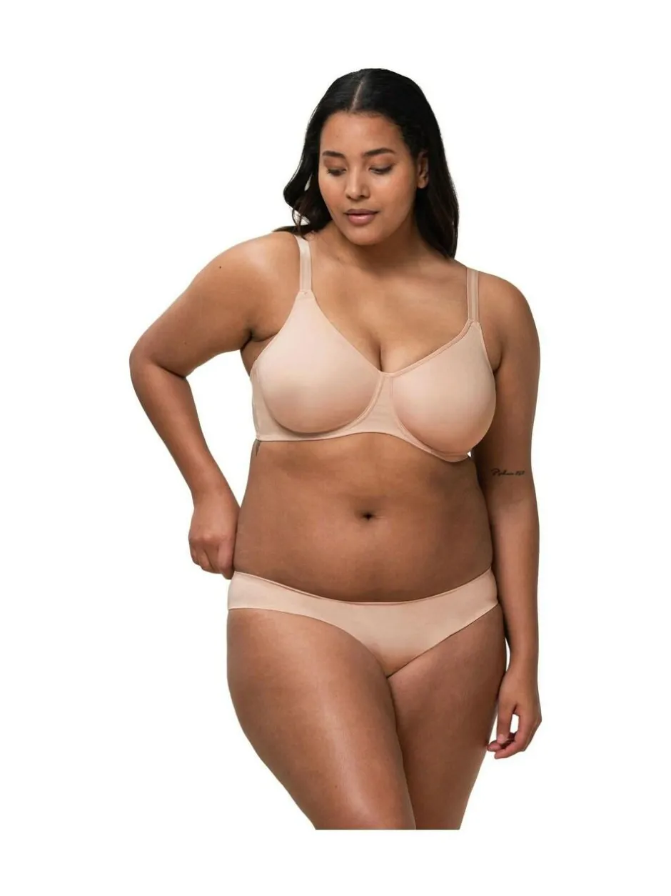 Triumph Nude Urban Microfibre Minimizer Bra Clearance