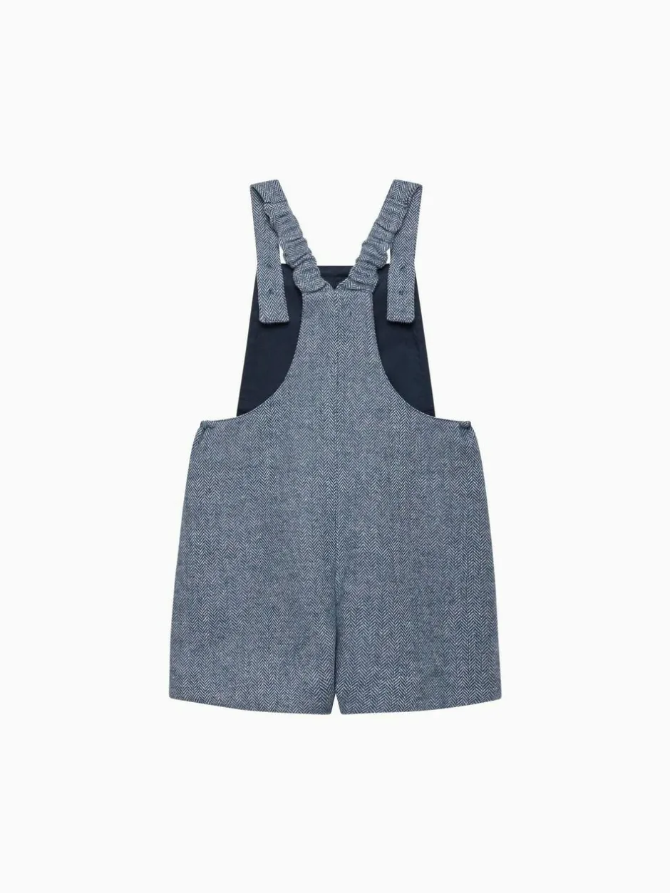 Trotters London Blue Lion Alfie Bib Shorts Hot