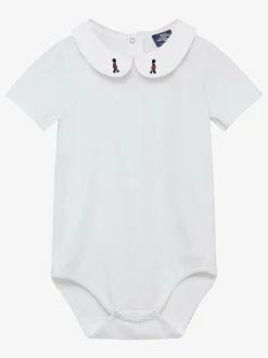 Trotters London Little White Milo Guardsman Body New