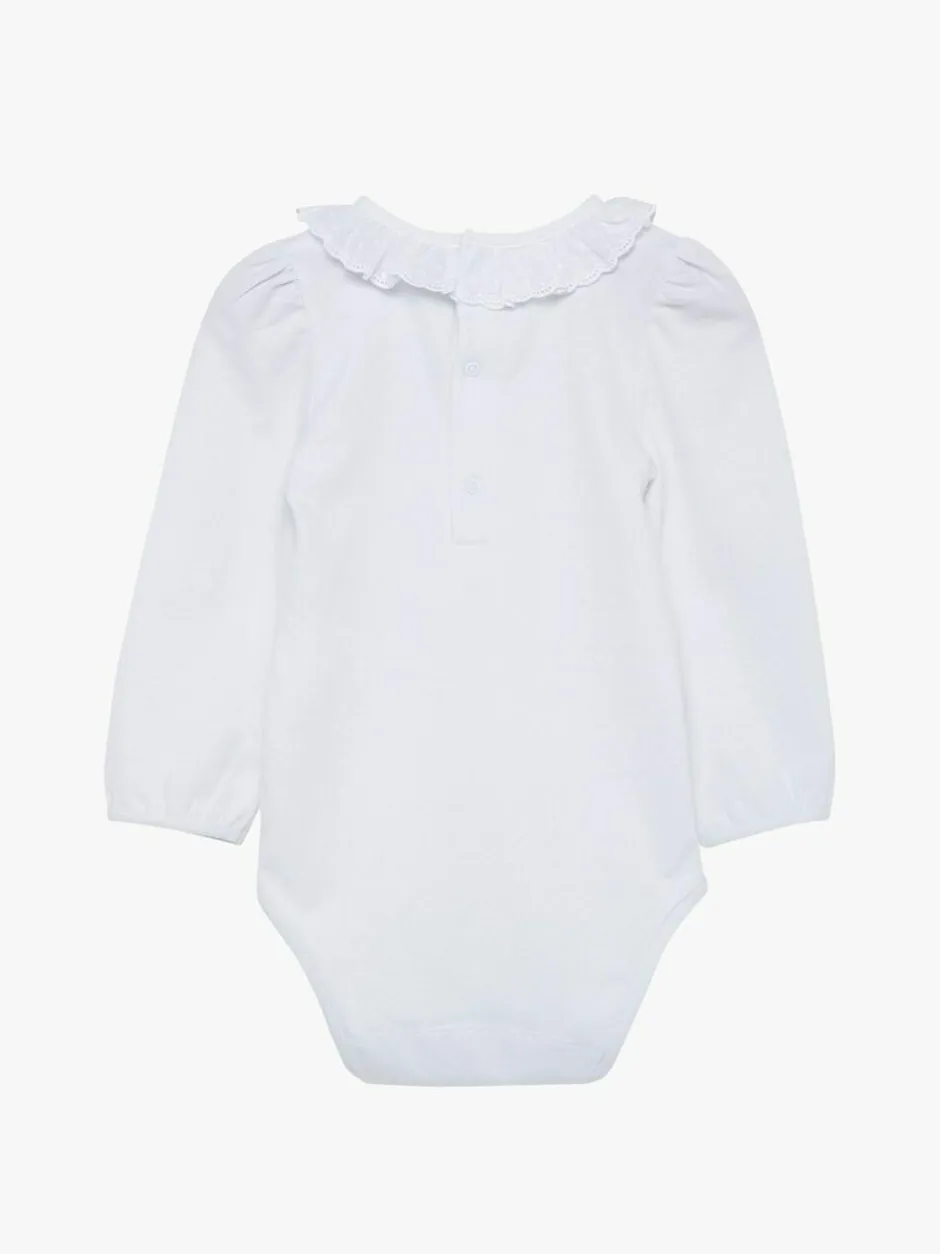 Trotters London White Laura Anglaise Body Online