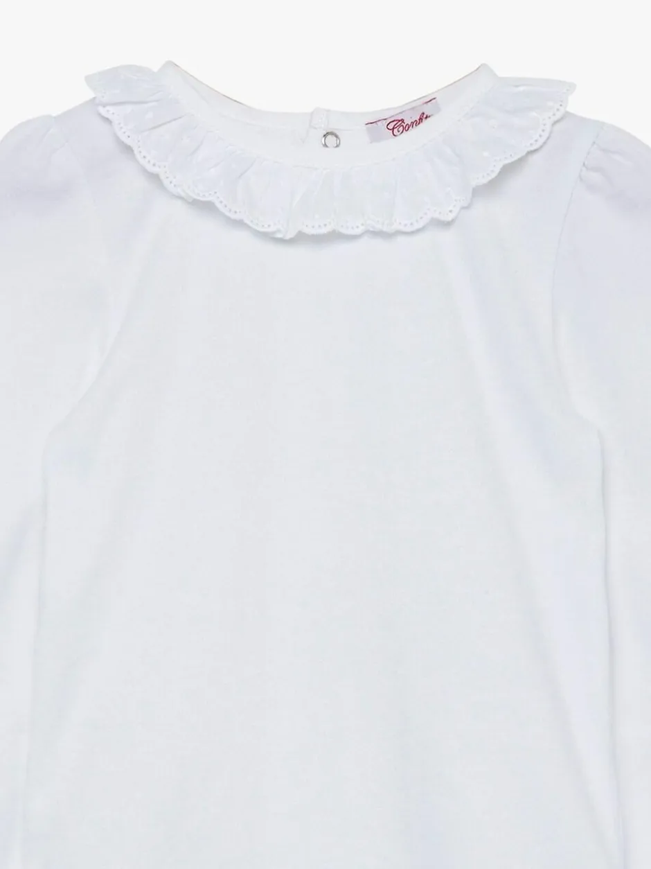 Trotters London White Laura Anglaise Body Online