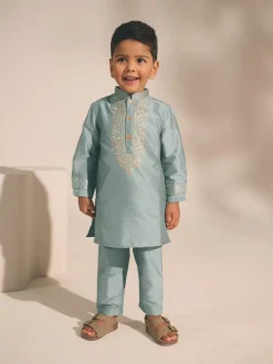Next Turqouise Blue Eid Kurta (3mths-16yrs) Clearance