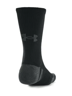 Under Armour Crew Performance Tech Crew Socks 3 Pack Black Clearance