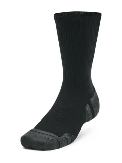 Under Armour Crew Performance Tech Crew Socks 3 Pack Black Clearance