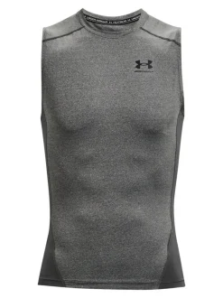 Under Armour HeatGear Base Layer Vest Grey Discount