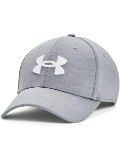 Under Armour Grey/White Mens UA Blitzing Hat Best